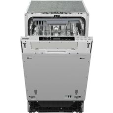 Встраиваемая посудомоечная машина Haier HDWE11-194RU узкая, серебристый